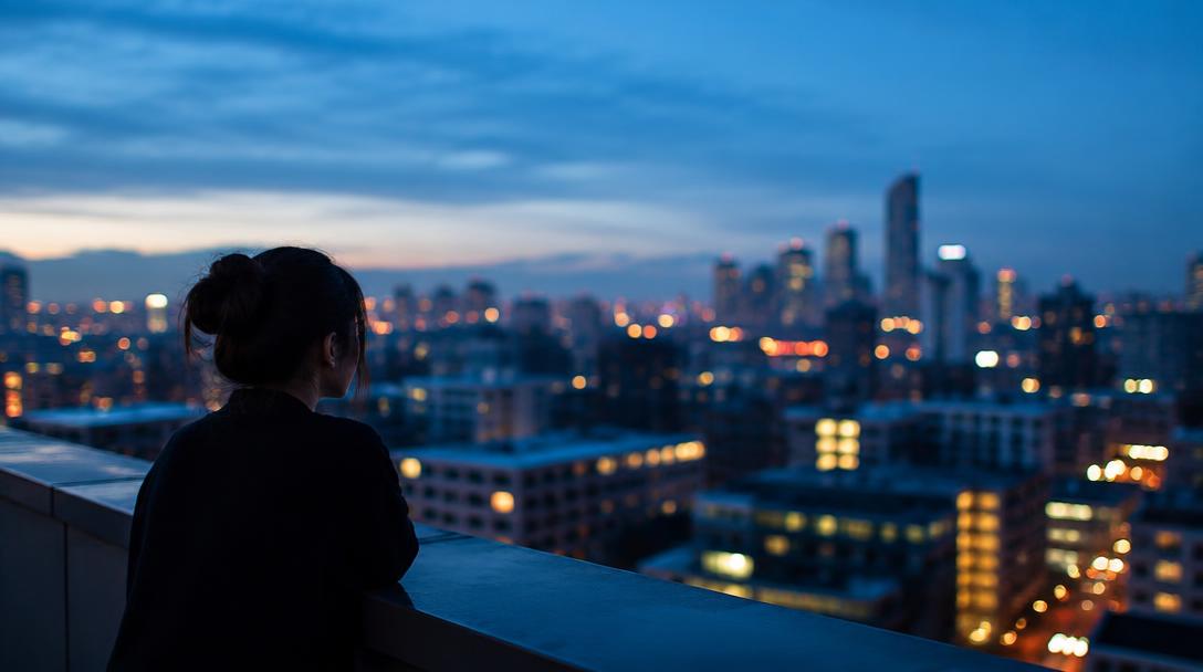 Nightfall Over the City: A Time-Lapse Diary